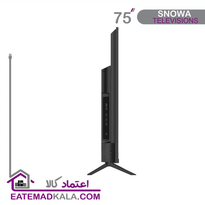 تلویزیون ال ای دی هوشمند اسنوا مدل SSD-75SA660U-SMART-UHD سایز 75 اینچ